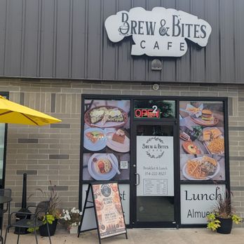 Brew & Bites Cafe - Outside of restaurant - Coffee & Tea Near Me - Saint Ann, Missouri