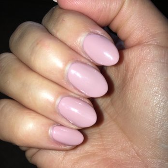 Bella Nails & Spa - Gel manicure. Color 595 Velvet Cream. Love this salon. So peaceful. The nail techs I've had have all been nice. - Nail Salons Near Me - Tucson, Arizona