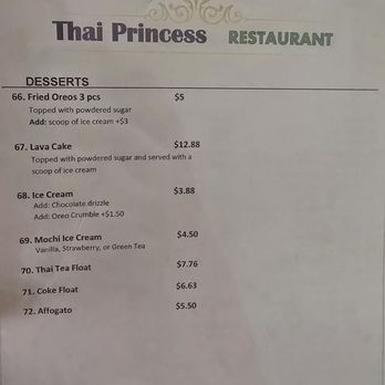 Thai Princess - Menu 3-28-2026 - Thai Near Me - Garden Grove, California Thai Princess - Menu 3-28-2026 - Thai Near Me - Garden Grove, California