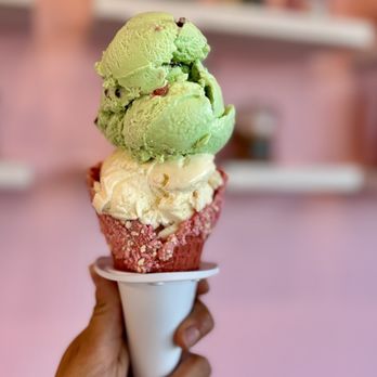 Sugar Blvd - Strawberry Shortcake Cone! - Ice Cream & Frozen Yogurt Near Me - Reno, Nevada Sugar Blvd - Strawberry Shortcake Cone! - Ice Cream & Frozen Yogurt Near Me - Reno, Nevada