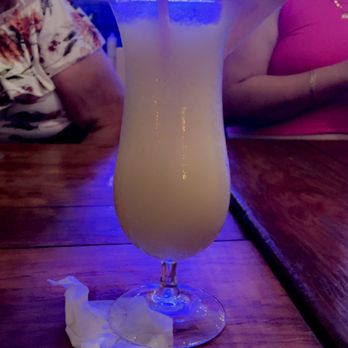 El Muchacho Alegre - Virgin pina colada - Seafood Near Me - Mazatlán, SIN