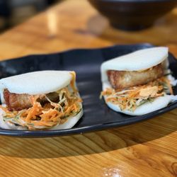 When Pigs Fly Pizzeria - Pork belly steak buns
