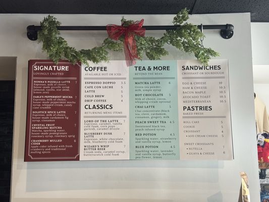 Menu photo 4 Fable Coffee Orlando, FL