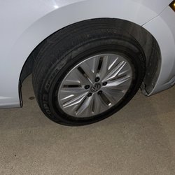 No tire shine