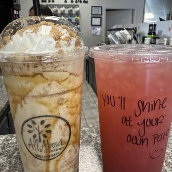 All About Nutrition - Churro protein shake and mega tea - Vitamins & Supplements Near Me - Bakersfield, California All About Nutrition - Churro protein shake and mega tea - Vitamins & Supplements Near Me - Bakersfield, California