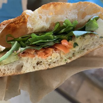 Prager Brothers Artisan Bread - Chickpea sandwich - Bakeries Near Me - Encinitas, California