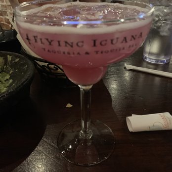 Flying Iguana - Prickly pear margarita - Latin American Near Me - Neptune Beach, Florida