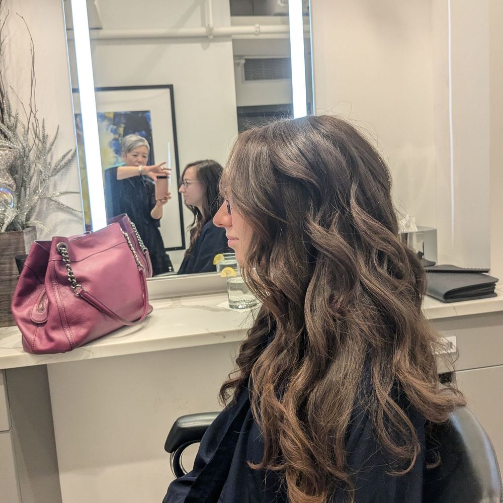 After haircut and color After haircut and color