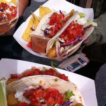 Baja Taco Truck - Fish Tacos with chips and salsa - Food Trucks Near Me - Boston, Massachusetts Baja Taco Truck - Fish Tacos with chips and salsa - Food Trucks Near Me - Boston, Massachusetts