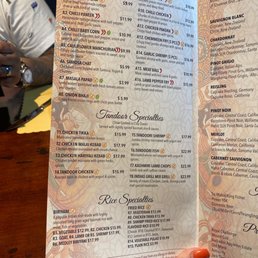 Menu Menu