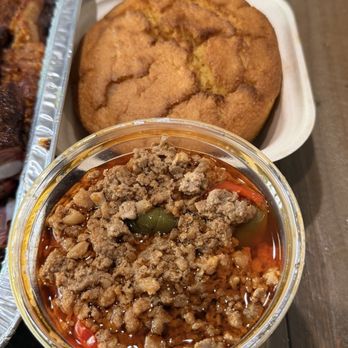 Smoke Queen Barbecue - Cornbread & Mapo Chili - Barbeque Near Me - Garden Grove, California Smoke Queen Barbecue - Cornbread & Mapo Chili - Barbeque Near Me - Garden Grove, California