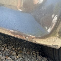First Aid Towing - Bumper chipped