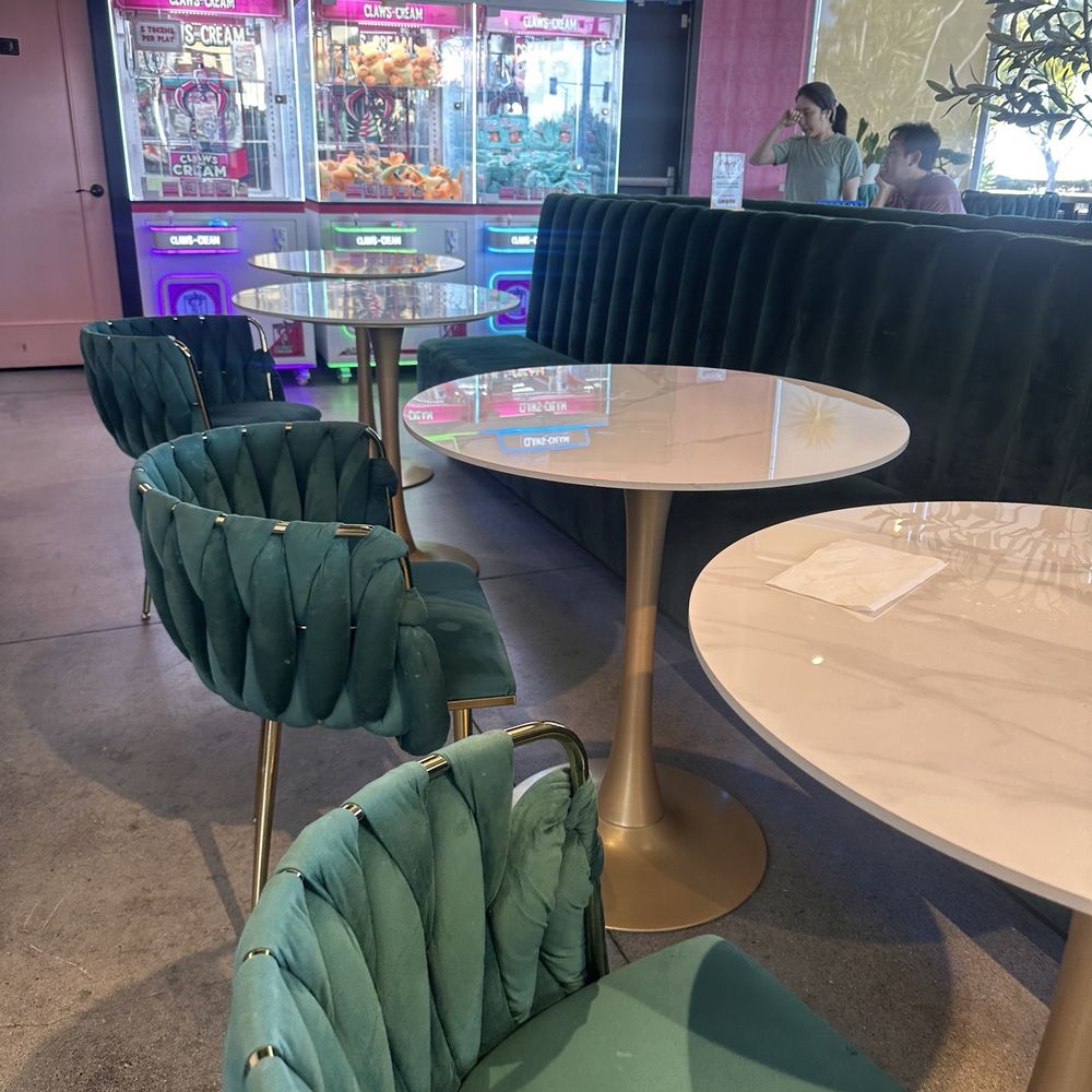 Claws and Cream - Seating and claw machines - Coffee & Tea Near Me - Garden Grove, California Claws and Cream - Seating and claw machines - Coffee & Tea Near Me - Garden Grove, California