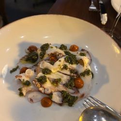 Park Street Pasta & Wine - Polpo-octopus carpaccio, puttanesca, chimichurri