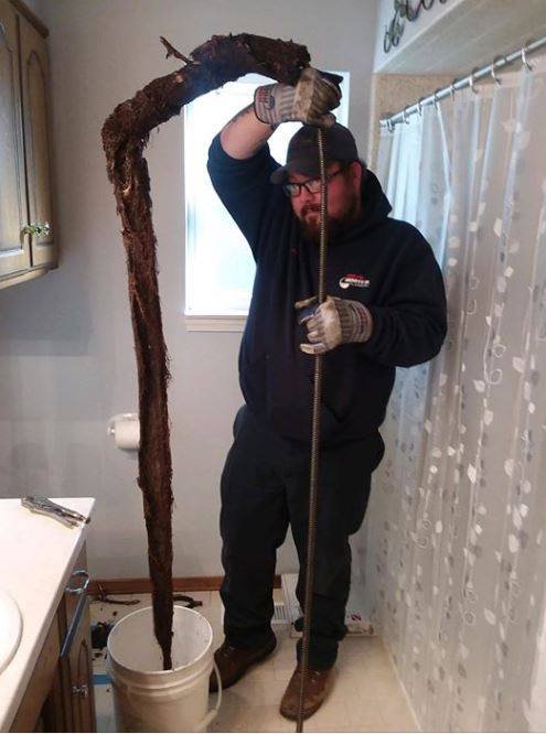 Slide of Roto-Rooter