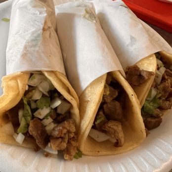 Senor Pepper's - two burritos on a paper plate - Mexican Near Me - Whittier, California