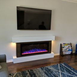 Fireplace cabinet