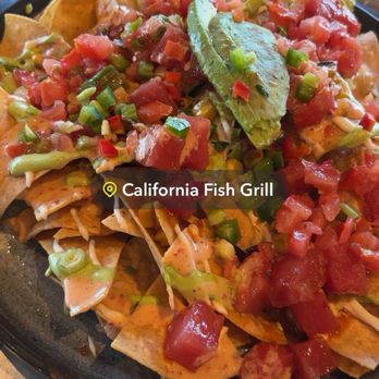 California Fish Grill - AHI POKE NACHOS* - Seafood Near Me - San Mateo, California