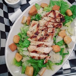 Three Italian Restaurant - Chicken Caesar Salad