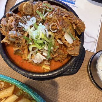 Moobongri Soondae - Spicy pork neck bone soup. - Korean Near Me - Aurora, Colorado