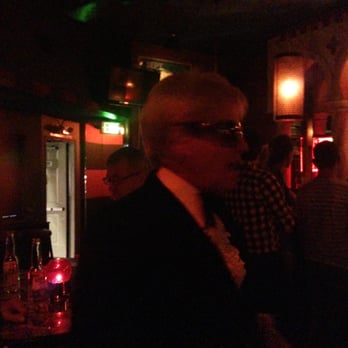 Akbar - Not Andy Warhol: Duded up guest at the showing of the "Other Side" documentary @ akbar - Gay Bars Near Me - Los Angeles, California
