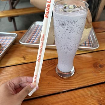 Super Duper Burgers - Blueberry Milkshake - Burgers Near Me - Los Gatos, California Super Duper Burgers - Blueberry Milkshake - Burgers Near Me - Los Gatos, California