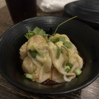 Dian Xin - Wonton with Spicy Sauce - Dim Sum Near Me - New Orleans, Louisiana Dian Xin - Wonton with Spicy Sauce - Dim Sum Near Me - New Orleans, Louisiana
