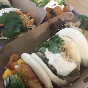 King Bao - Cuban, coconut shrimp, hogzilla and kickin chicken. Truffle Tots - Asian Fusion Near Me - Orlando, Florida