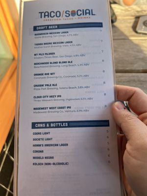 Menu photo 3 Taco Social Los Angeles, CA