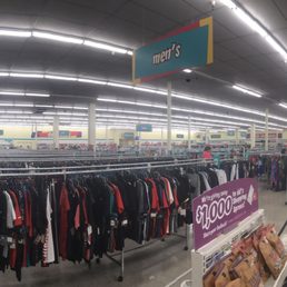Women's section is approximately three times bigger than the men's.