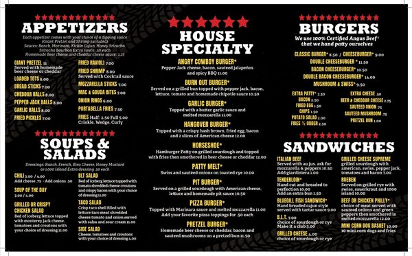 Menu photo 1 The Backstretch Bar & Grill Pontiac, IL Menu photo 1 The Backstretch Bar & Grill Pontiac, IL