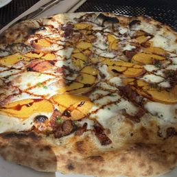 Seasonal - peach and bacon Seasonal - peach and bacon