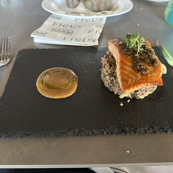 Ficus - Tahini salmon - Bubble Tea Near Me - Princeton, New Jersey