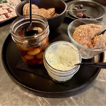 Epiphany - Olives, Benedictine Spread, Cheese Ball. - Cocktail Bars Near Me - Louisville, Kentucky
