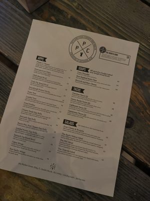 Menu photo 2 The Plank Pizza Co Beer Parlor Saddle Brook, NJ Menu photo 2 The Plank Pizza Co Beer Parlor Saddle Brook, NJ