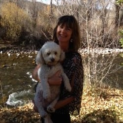 Two Rivers Chiropractic - Dr. Eileen Macfarlane and Frosty.