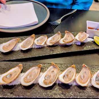 NeXT - Oysters. Wished for lemon over the limes - Canadian (New) Near Me - Ottawa, Ontario