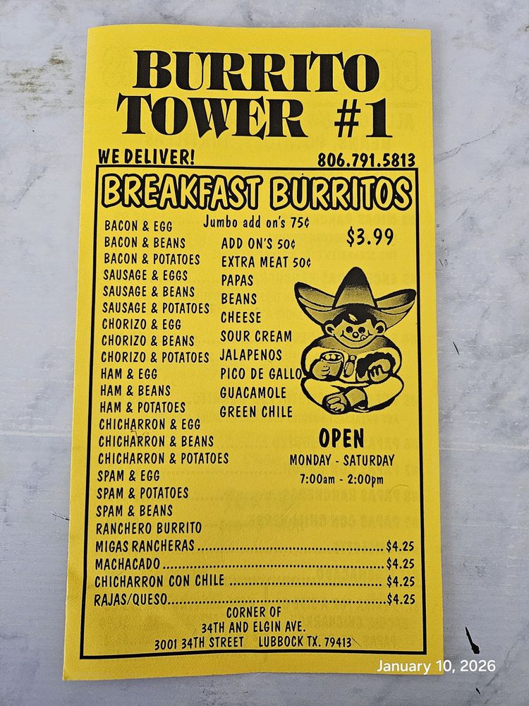 Burrito Tower