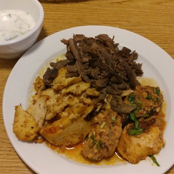 Shawarma King Buffet - My first plate of protein at Shawarma King Buffet, Kalamazoo MI - Buffets Near Me - Kalamazoo, Michigan