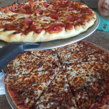 Villagio Pizzeria - Large meat lovers, and braided crust medium pepperoni pizza - Pizza Near Me - Omaha, Nebraska