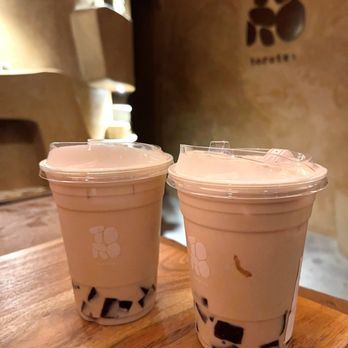 Torotea - Popcorn Milk Tea With Brown Sugar Tapiochi - Tea Rooms Near Me - Chino Hills, California