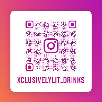 Xclusive Drinks - a qr code on a purple and orange background - Juice Bars & Smoothies Near Me - Pompano Beach, Florida Xclusive Drinks - a qr code on a purple and orange background - Juice Bars & Smoothies Near Me - Pompano Beach, Florida