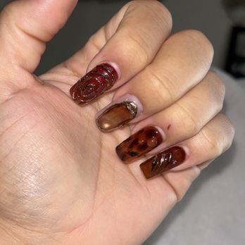Ame Nail Bar - It's been like this, since the first time I went to fix it - Nail Salons Near Me - Costa Mesa, California