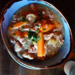 Bowl of traditional lamb stew Bowl of traditional lamb stew