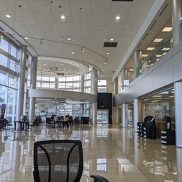 Exterior outside entrance of Don Valley North Toyota - View from the table facing west. - Markham, Ontario Exterior outside entrance of Don Valley North Toyota - View from the table facing west. - Markham, Ontario