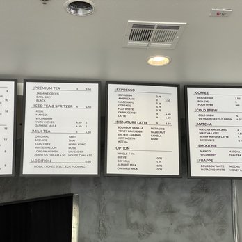 Aware Coffee - Menu - Coffee & Tea Near Me - Las Vegas, Nevada