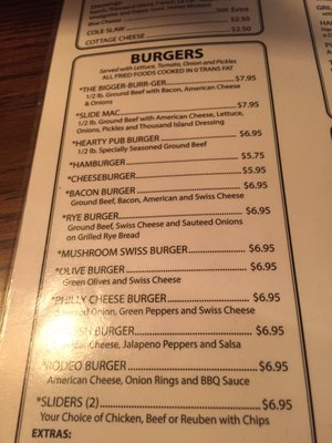 Menu photo 3 LaCroix's Riverside Pub Saint Clair, MI