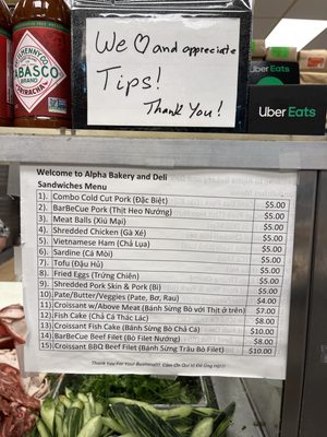 Menu photo 5 Alpha Bakery & Deli Houston, TX