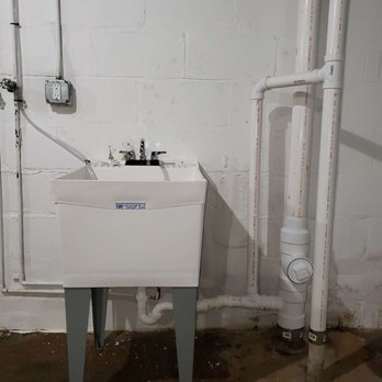 Combined PHCC - Utility sink installation and plumbing waste/vent stack replaced. - Heating & Air Conditioning/HVAC Near Me