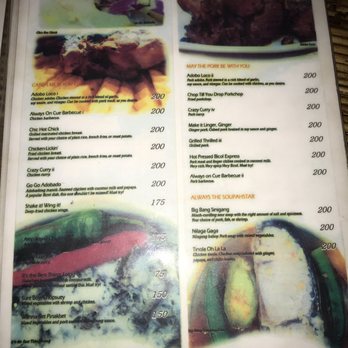 Kawnkita - Menu - Asian Fusion Near Me - Donsol, SOR
